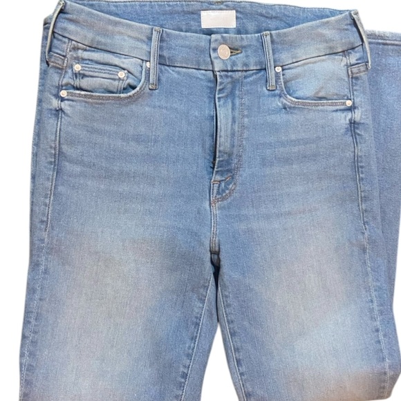 Mother The Looker Crop Fresh Catch Sz 26 - Picture 4 of 8